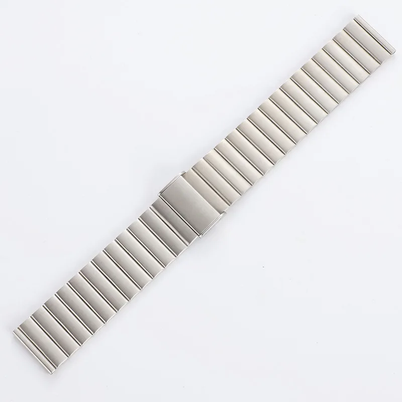 Three Bead Stainless Steel WATCH Band Metal Bamboo Joint Strap Suitable for Apple iwatch Smart Watch Steel Watch Band