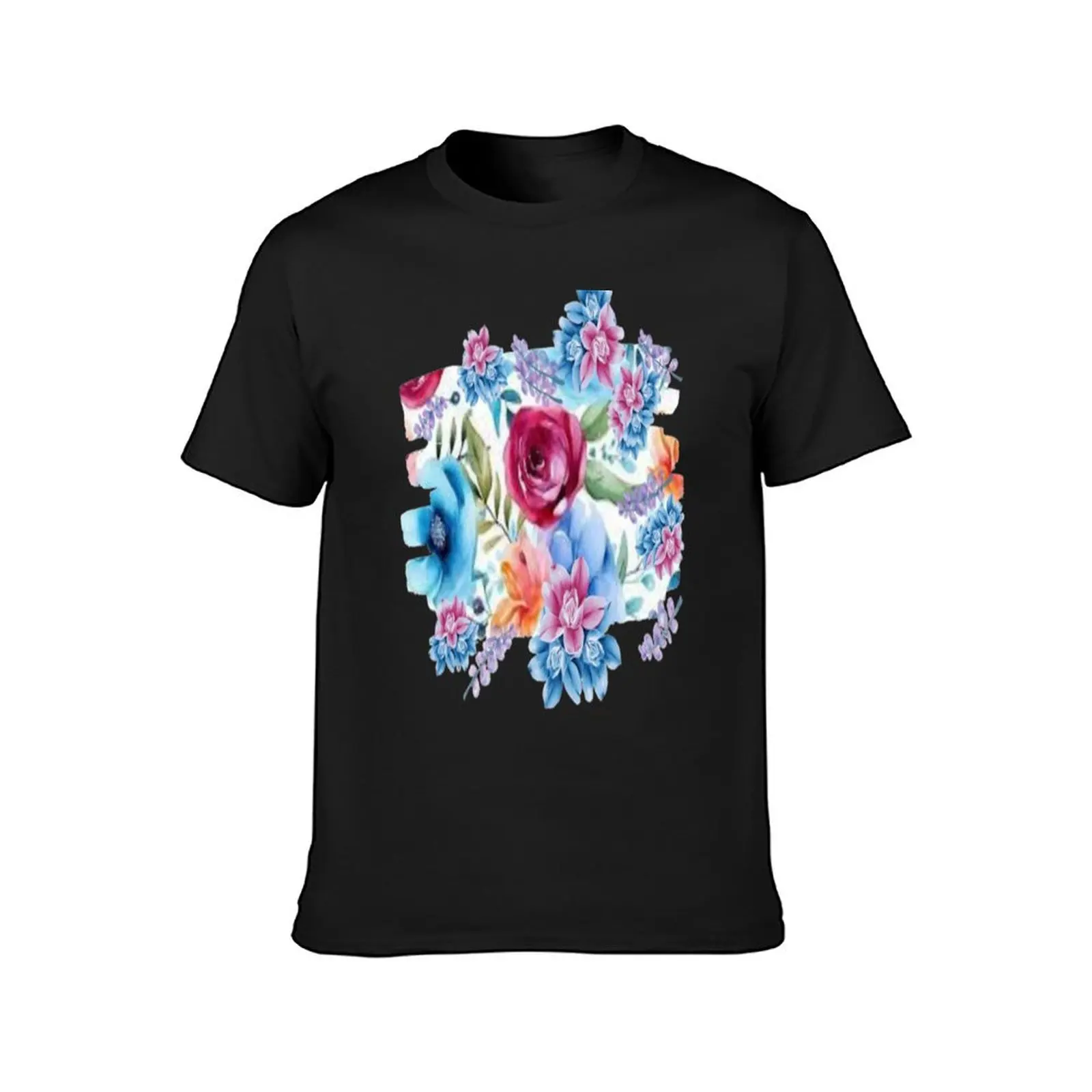 Spring Blossoms, Bohemian design, Abstraction, bold colorful abstract playful design inspired by nature T-Shirt