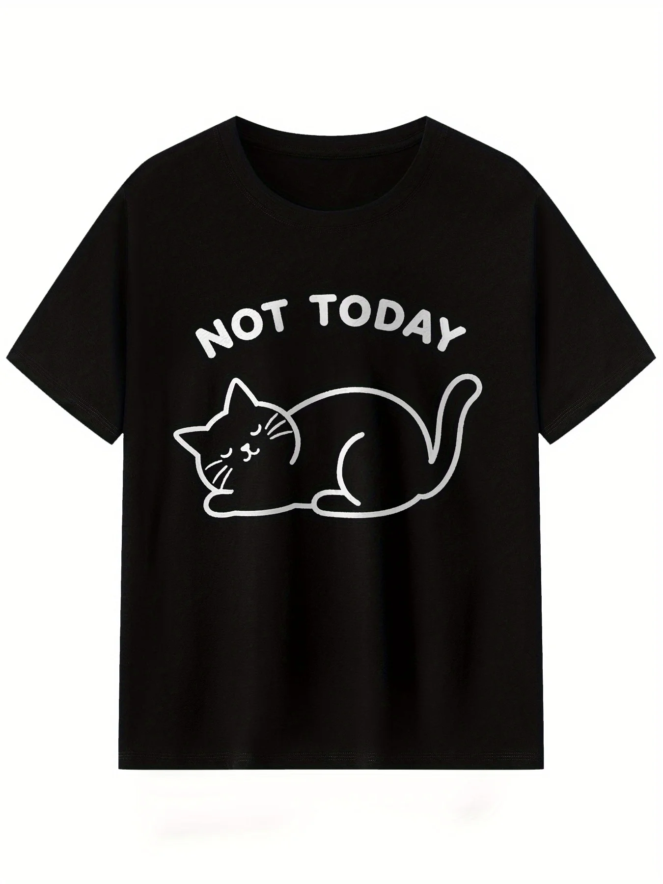

Men's NOT TODAY Graphic T-Shirt - Casual Everyday Tee for Men