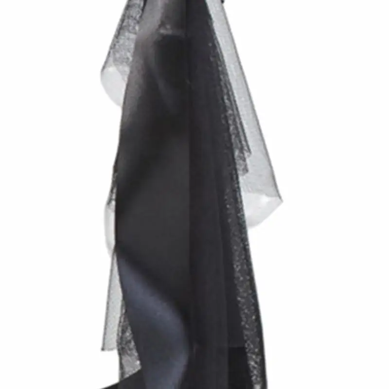 

652F Halloween Witch Party Witch Hat For Women Witches Hat with Ribbon Witches Halloween Cosplay Wizard Hat Pointed Witch Hat