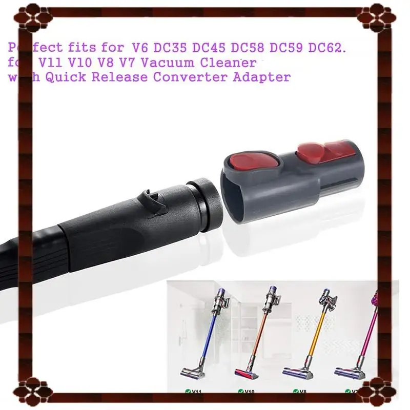 

24-Hour Delivery Flexible Crevice Tool Extension Attachment For Dyson V6, Compatible With Dyson V11 V10 V8 V7 Vacuum Cleaner