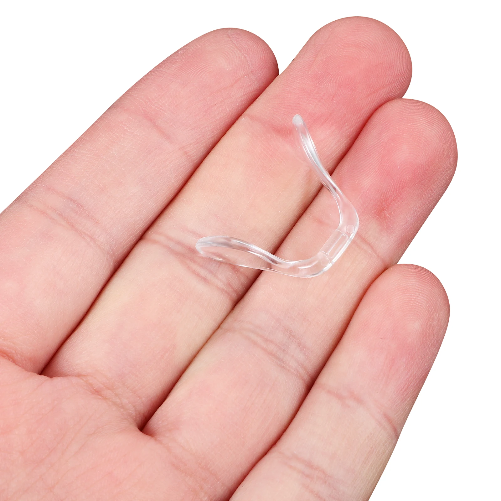 

4pcs Glasses Pads Replacement Flexible Plastic Cushion Eyeglass Parts Bridge Support Pads Glasses Repair Kit For Plastic