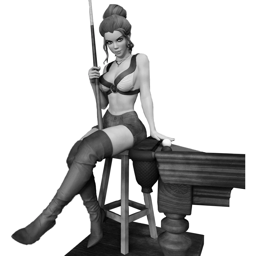 Schaal 1:24 Vintage vrijetijdsstijl |   Hars figuurset |   Ongeverfd |   DIY aangepast model A898