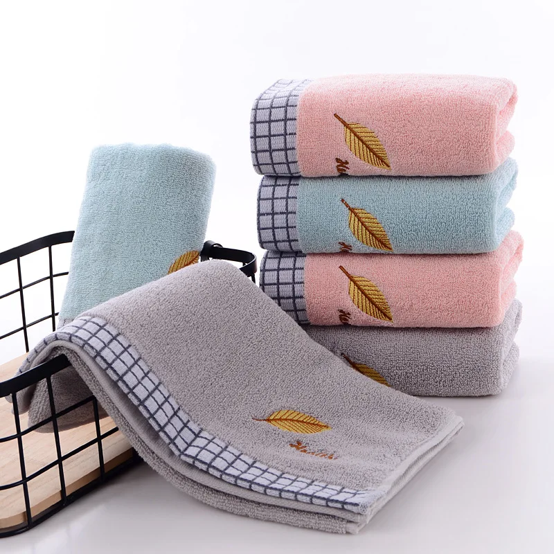 

Shower Hair Face Hand Towel Absorbent Towe Household products bathroom products coral fleece trimmed towels Microfiber Towel