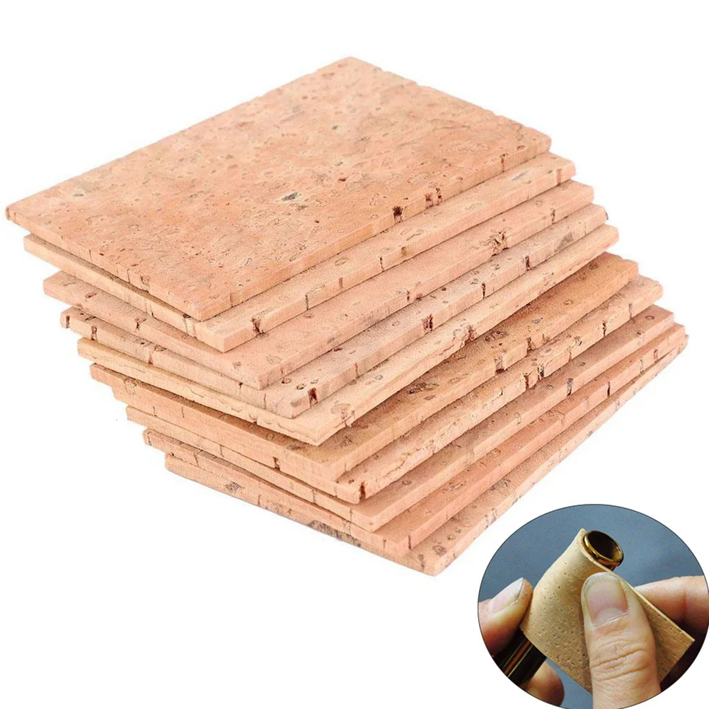 

3Pcs High Quality Saxophone Neck Cork Natural Softwood Textured Odorless Non-Slip Flexible Sealing Abrasion Resistant