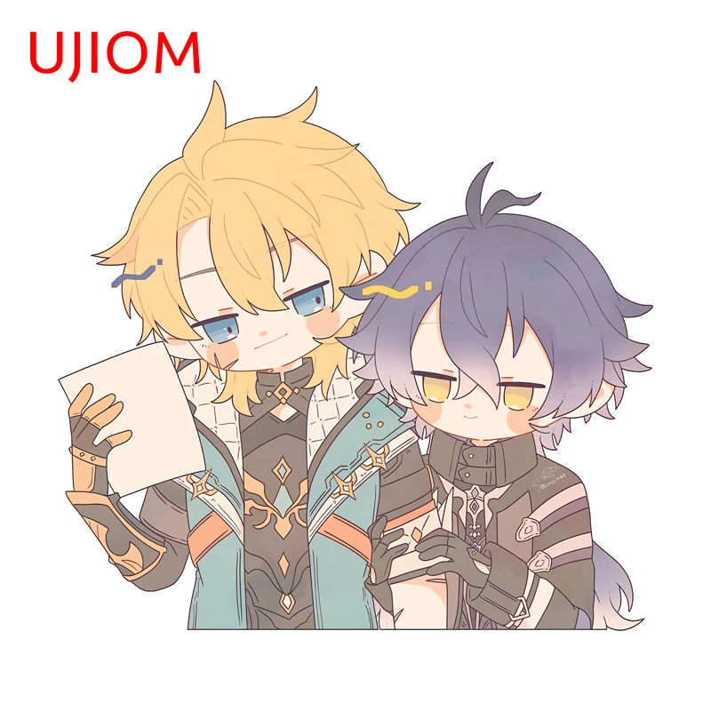 UJIOM Cute Fargan Phyllins Game Wall Sticker Chibi Waterproof PVC Decal Bedroom Decor Creative Home Decoration Accessories