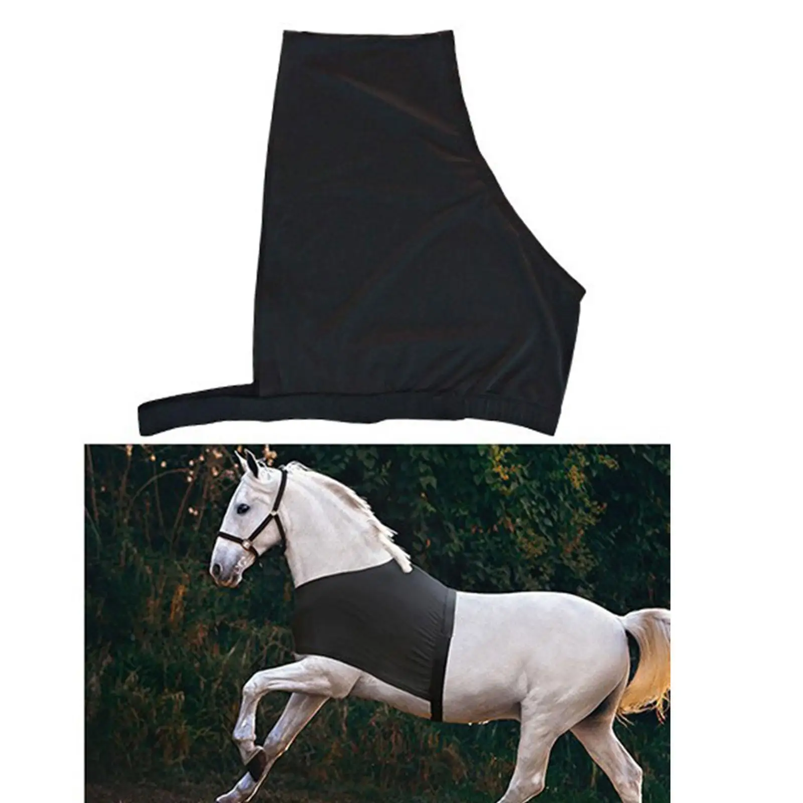 

Horse Shoulder Guard Protector, Easy to Install Premium, Chest Saver Reusable, Portable Breathable Horse Vest, Anti Rub Bib