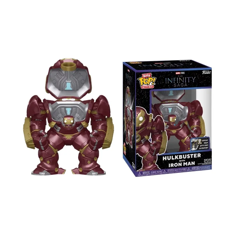 

Подлинное издание FUNKO POP 《Marvel Железный человек Халкбастер Броня》Аниме Экшн Настольное украшение Орнамент Модель Игрушки Коллекционная модель
