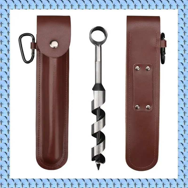 

NOCM 1Set Portable Camping Camping Tools Woodworking Hand Drill Outdoor Shelter Punchdown Drills Outdoor Tools