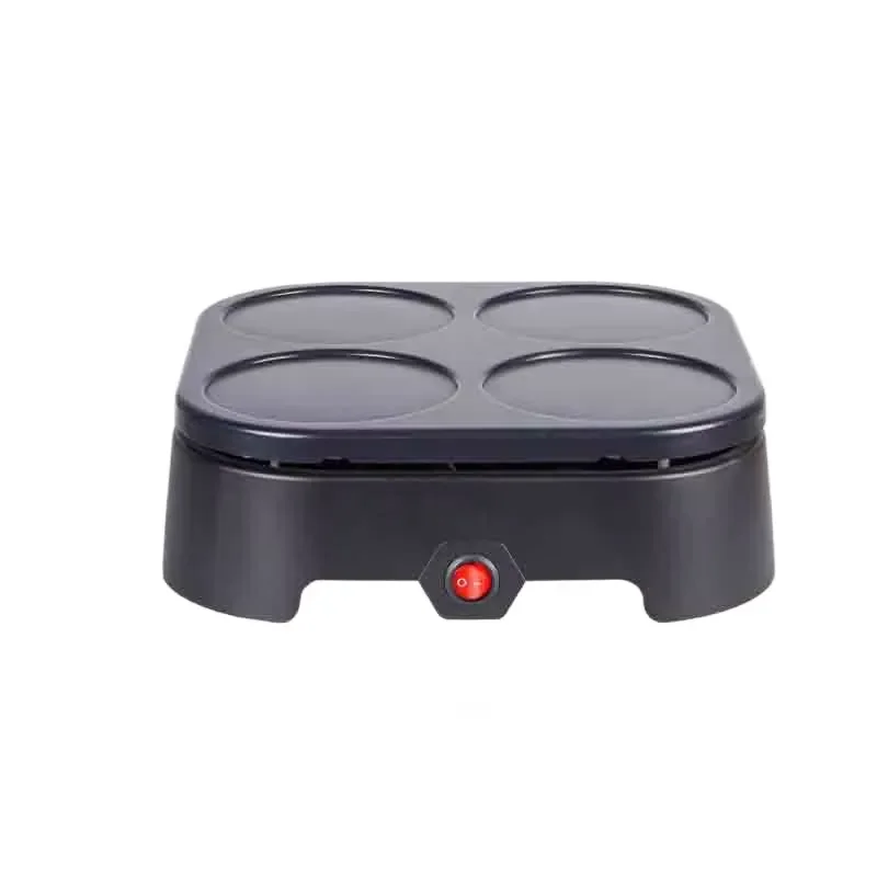 KB-8012 Indoor family dinner Electric pancake pan for 4 people, pancake machine with barbecue function, small electrical