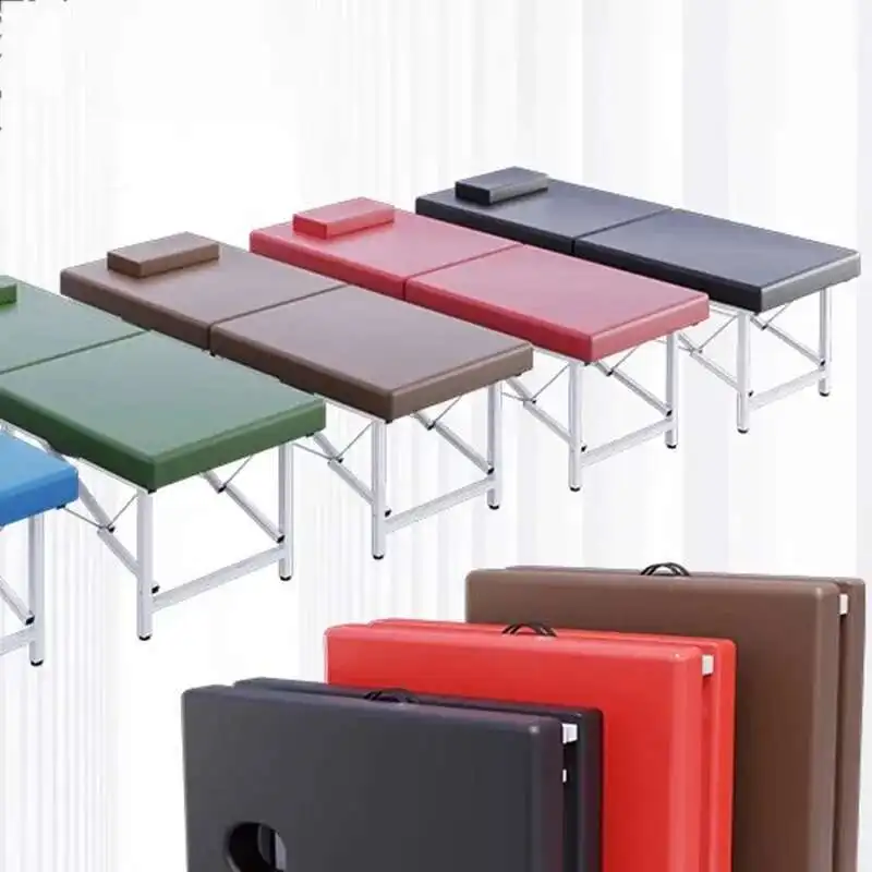 

Aesthetic Cosmetic Massage Bed Lounger Professional Folding Massage Bed Mattresses Massageliege Beauty Salon Furniture MQ50MB