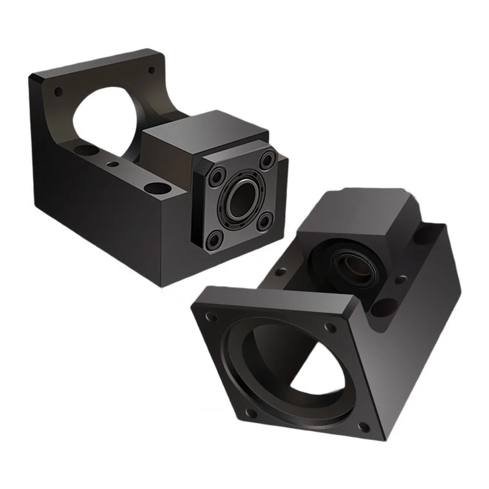 Stepper Motor Mounting Bracket Made of 45 Steel for BK15 Replacement with Four Point Concentricity and Standard Fastener Support