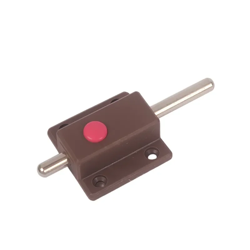 Durable Plastic Industrial Button Spring Latch for Garage Sheds Large Size for Easy Installation