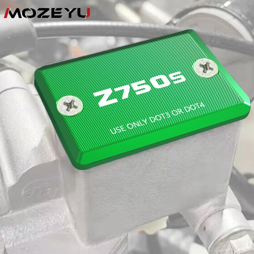 Z750S Accessories Motorcycle CNC Front Brake Fluid Reservoir Oil Cup Cap Master Cylinder Cover FOR KAWASAKI Z750S 2005-2006