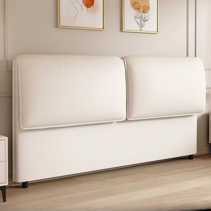 Cabeceros tapizados de cuero, Cabecero de cama de diseño Simple y cómodo de lujo, muebles de dormitorio modernos Cabecero Acolchado