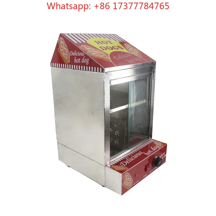Hot Dog Bun Warmer Electric Heating Equipment Sausage Hot Dog Griller