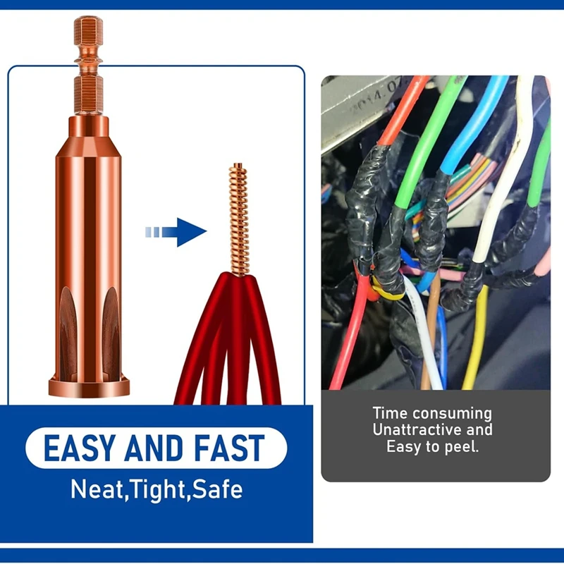 ●Universal Wire Twisting Tool Cable Stripper & Wire Twisting Tool for Stripping & Twisting Cables, Driven By Drill-ABFB