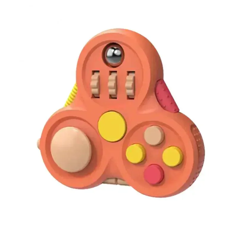 Almofada de fidget 10 em 1 brinquedos antiestresse pacote de figet girador superior brinquedos mão ocupado almofada relaxar ansiedade brinquedos autismo adhd