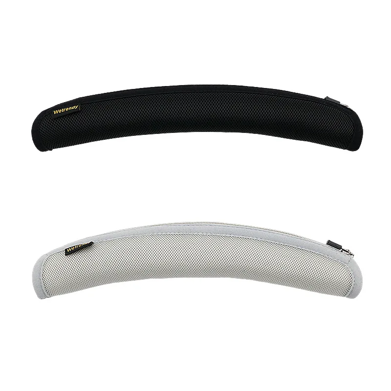 غطاء شعاع الرأس بسحاب لسماعة الرأس SENNHEISER HD 490 Pro حافظة واقية من القماش الشبكي القابل للتنفس، شعاع الرأس 11.4