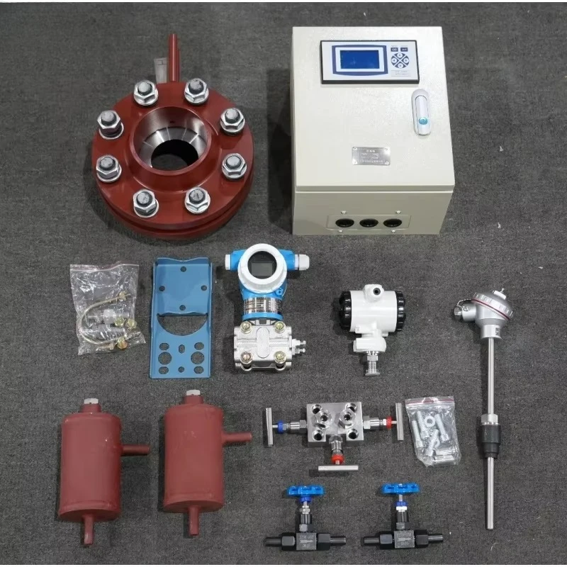 Digital Orifice Plate Flow Meter for Corrosive Liquids Water Oil Compressed Air & Cryogenic Applications High-Viscosity Fluids