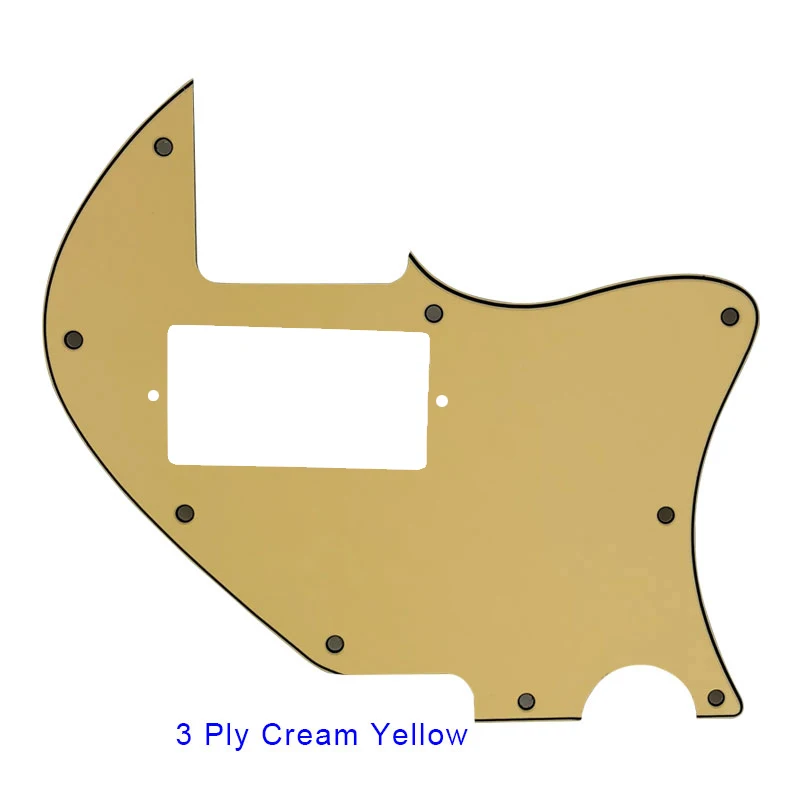 Fei Man - Custom Guitar Parts For US Tele, PAF Merle Haggard Guitar Pickguard, Scratch Plate Replacement Flame Pattern