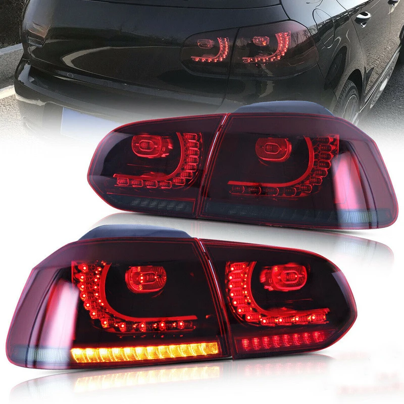 

Подходит для Volkswagen/Golf 6 2008-2013: Модифицированный задний фонарь, светодиодный фонарь заднего хода, прямая поставка