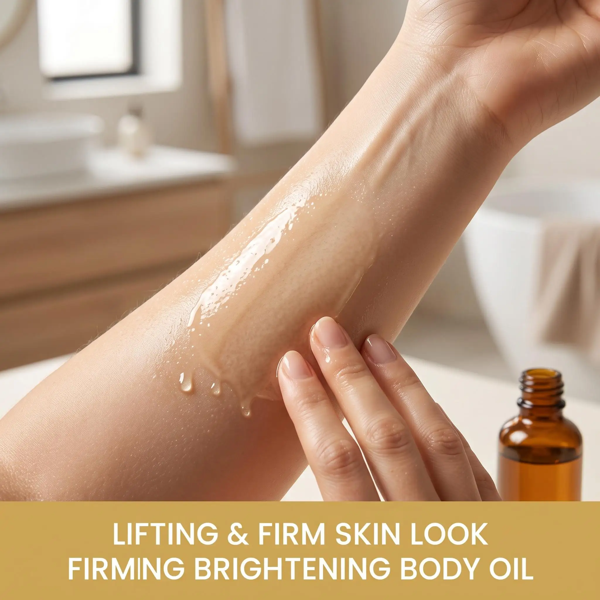 Firming Lift Body Oil Deep Hydrating Skin Reduce Skin Dry Rough Boost Elasticity Body Massage Oil With Centella Hyaluronic Acid