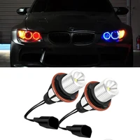 2 uds sin errores coche LED Ojos de Ángel marcador bombilla para BMW 1 5 6 7 series E87 E39 M5 E60 E61 E63 E64 x3 E83 X5 E53