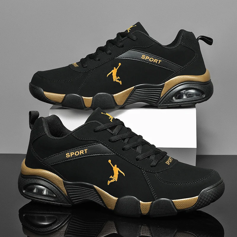 

Fashion Men Professional Running Shoes Lightweight and Breathable Sneakers Lace Up Outdoor Sports Tennis Shoes New Casual Shoes