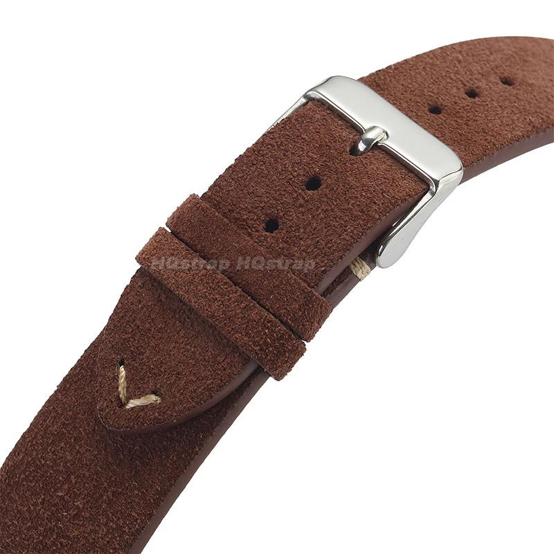 Correa de reloj de gamuza de 14mm, 16mm, 18mm, 20mm, 22mm, Correa suave y cómoda, pulsera de liberación rápida, correa de repuesto para pulsera deportiva