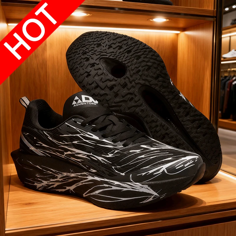 

Fashionable Sports Running shoes, Comfortable Casual shoes for Both Men and Women, Outdoor Heightening shoes for Teenagers black