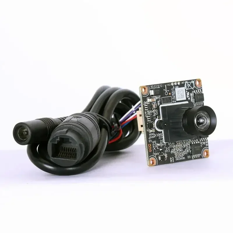 

6 million network module, support monitoring wide-angle distortion-free, wired network port camera module