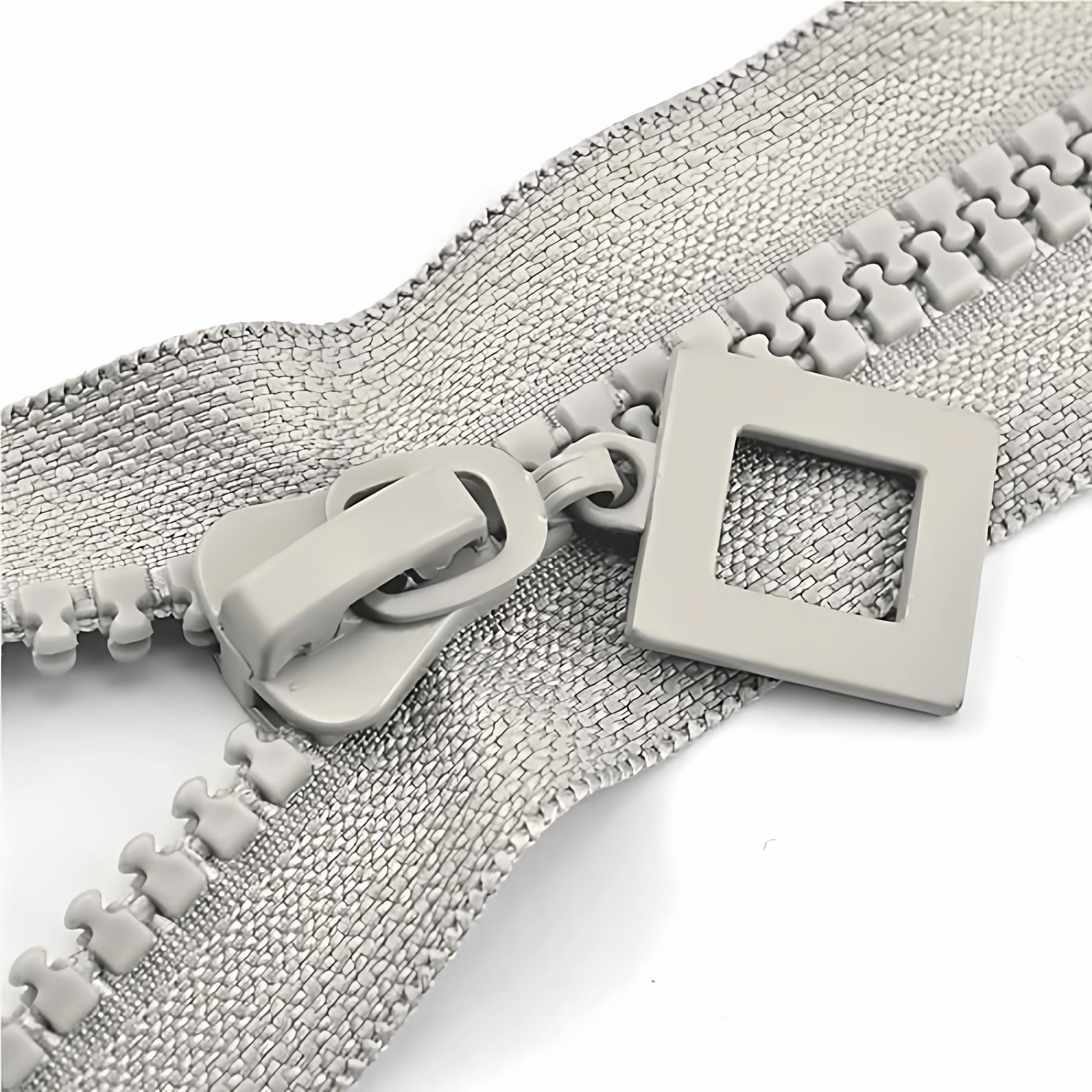 

No.8 Zipper Resin Single Head Double Head Double Opening Jacket down Coat Long Zipper Chain Outerwear Large Zipper Accessories