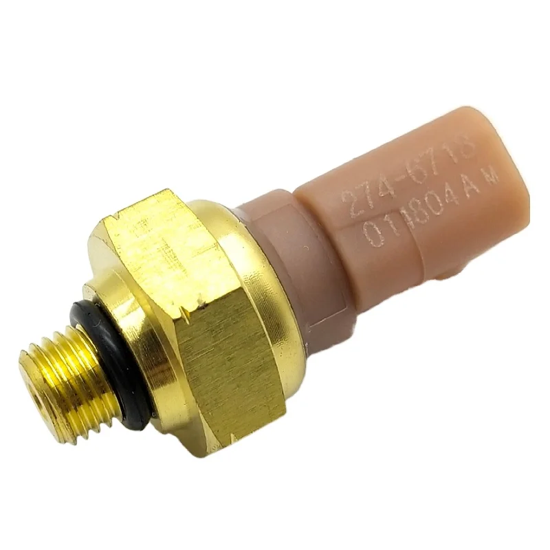 JUYULONG is suitable for Caterpillar CAT320D 329D 336D C7 C9 C13 15 Supercharged fuel oil pressure sensor 274-6718