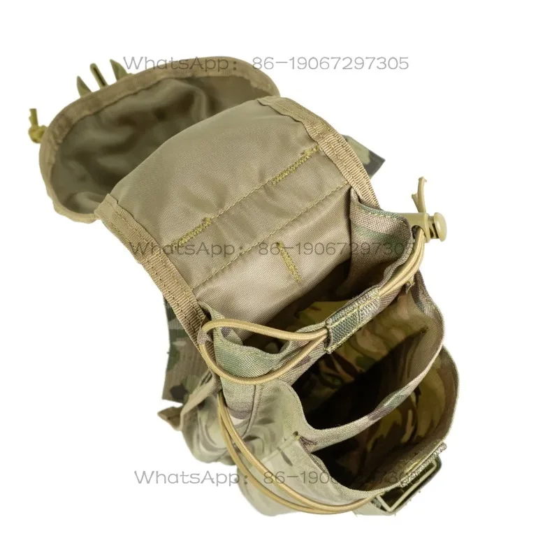 

Tactical Vest Miscellaneous Storage Sub Bag, Three-layer Multi-purpose Accessory Bag TC0265