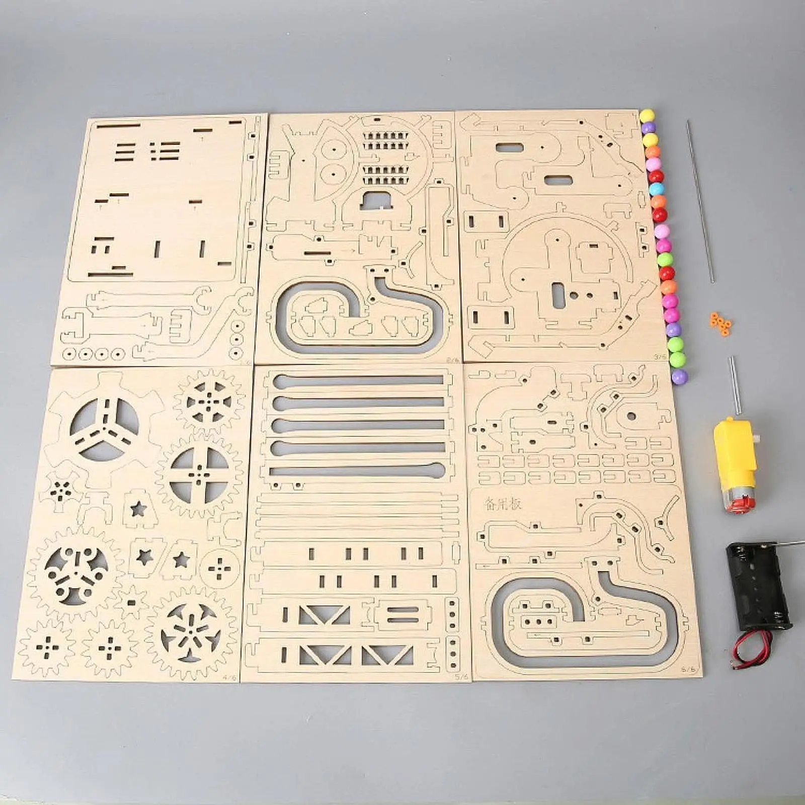 3D электрическая деревянная головоломка DIY научный набор для детей универсальный образовательный