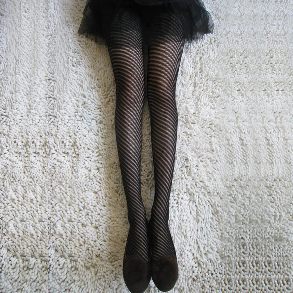 

Women's Sexy Black Mesh Net Fishnet Bodystockings Pattern Pantyhose Tights Stockings Fashionable Thin Tight High Socks