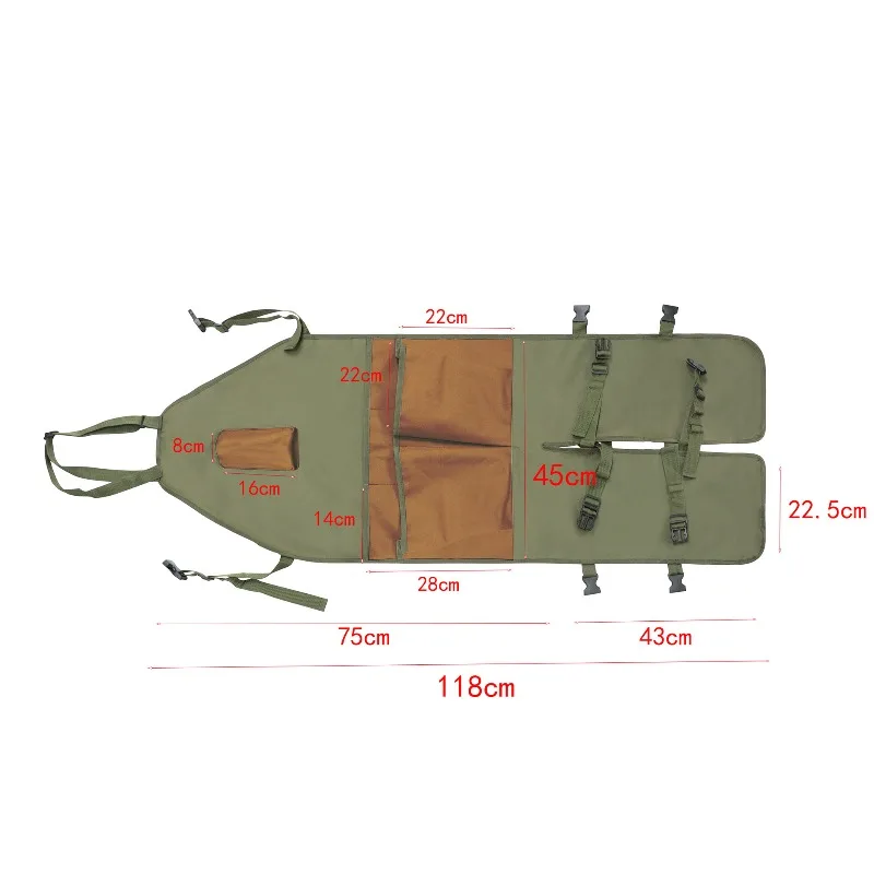 Gardening Knee Protection Apron Farmer Multi Pockets Waterproof Durable Leg Cover Outdoor Planting Pruning Harvesting Workwear