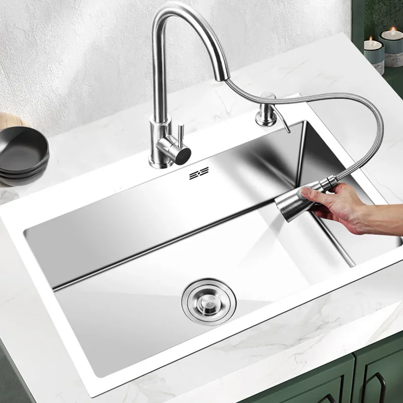 Wholesale kitchen sink vegetable washing basin stainless steel s  farmhouse