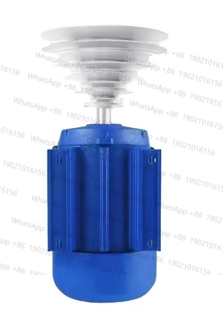 

220V single-phase 380V three-phase household industrial bench drill motor horizontal asynchronous motor with disc