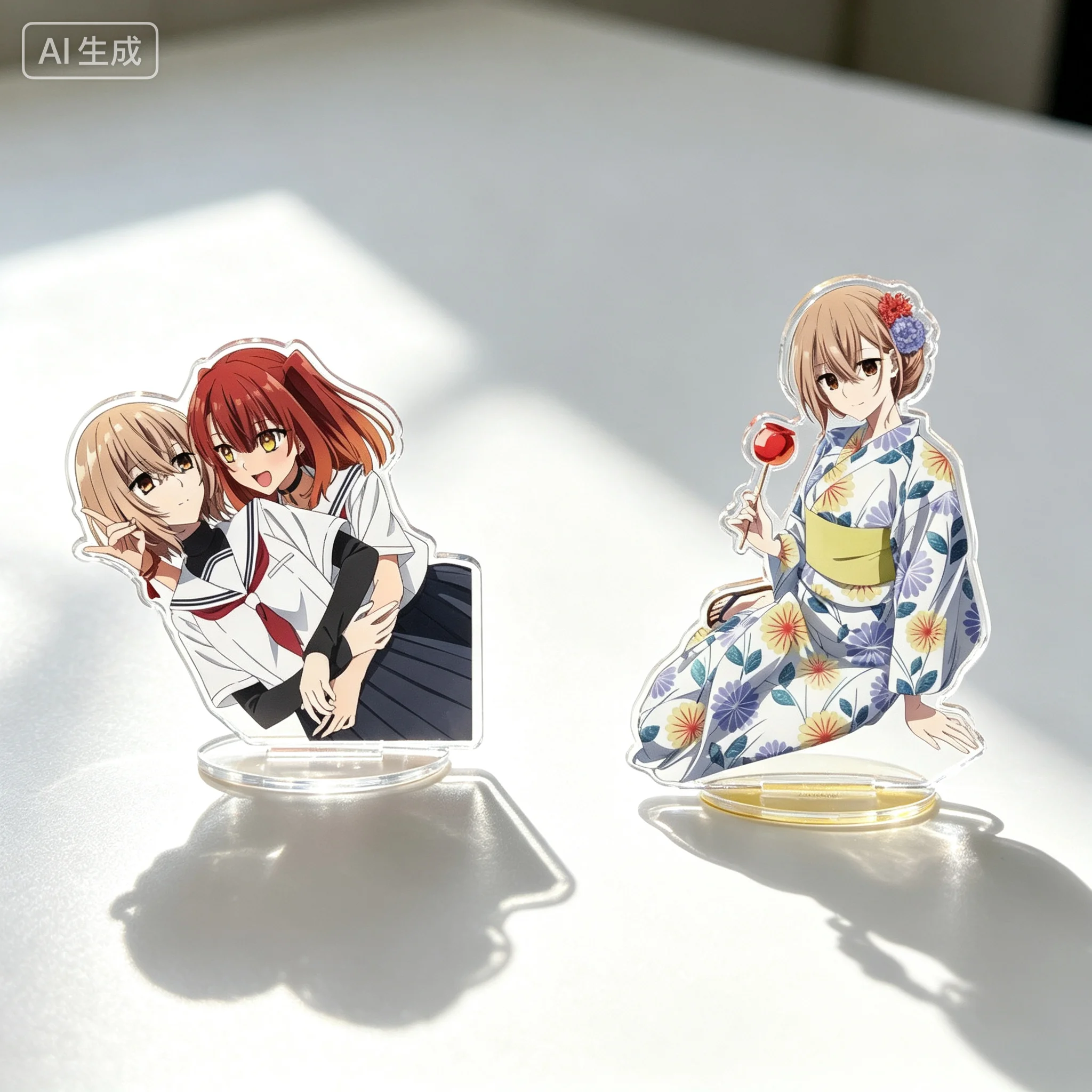 Anime This Monster Wants To Eat Me Hinako Yaotose Kimono Ver Acrylic Stand Model Plate Keychains Desk Decor