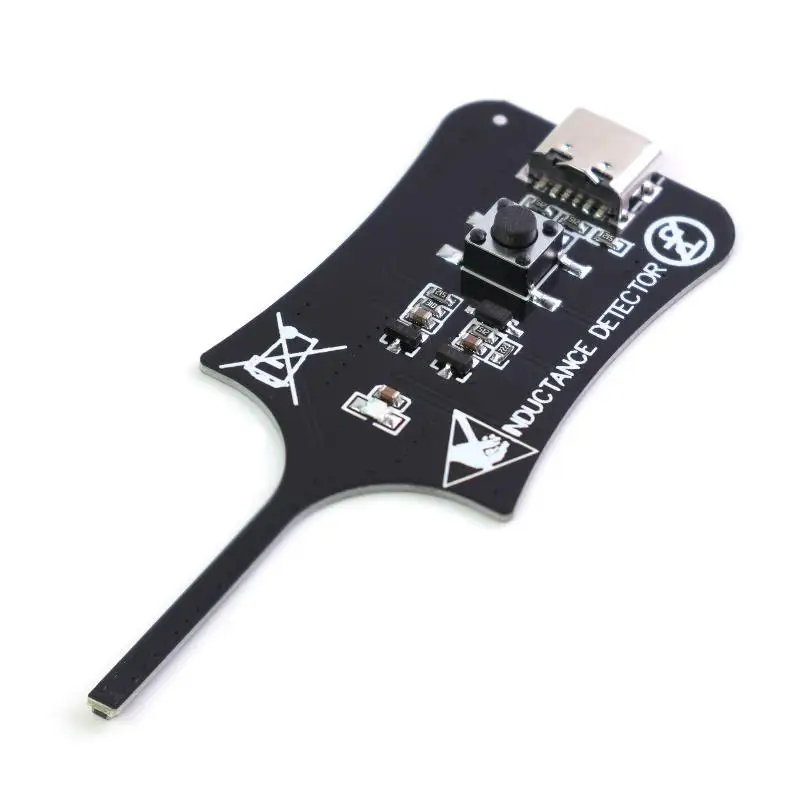 Kompakter Induktanztester Typ-C/Batteriebetrieben, Präzises Elektromagnetisches Induktionsmessgerät für PC-Reparaturwerkstätten – Detail 6