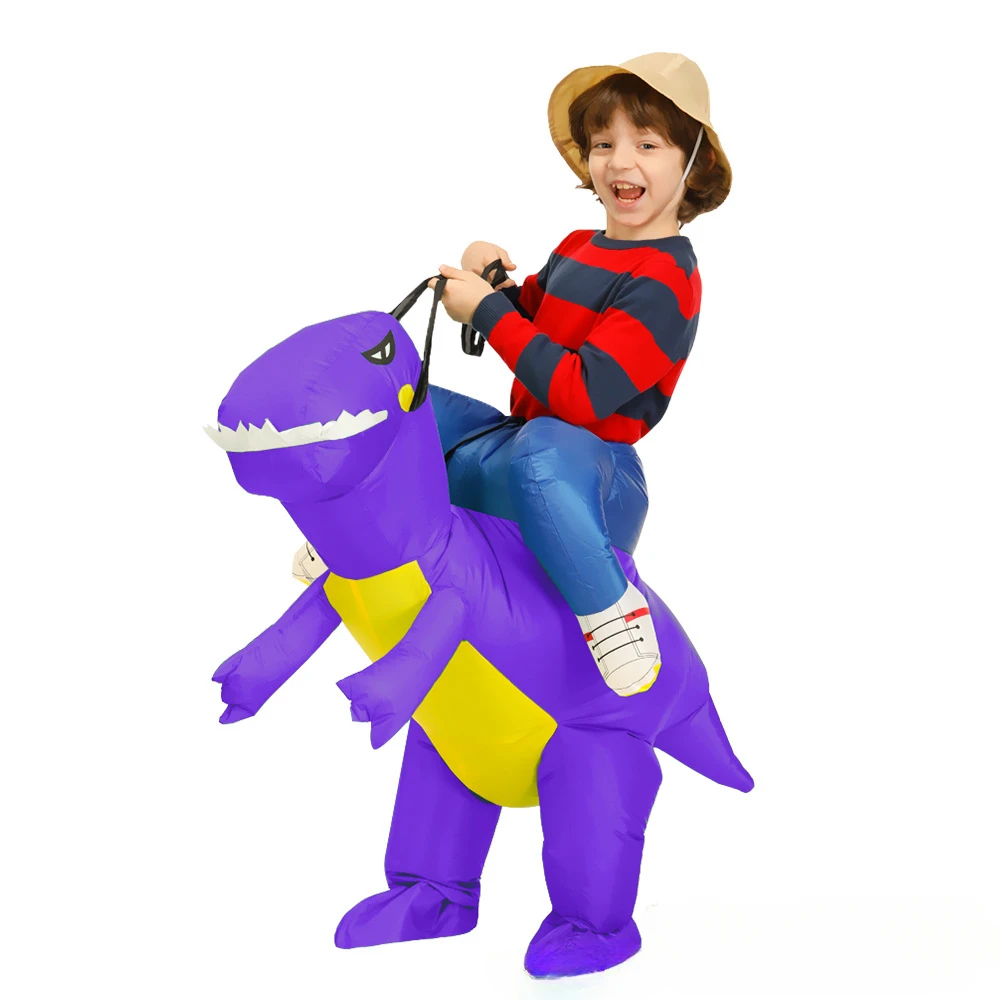 Dieren Opblaasbaar Kostuum Kids Halloween Grappige Pop Kostuum Dinosaurus Kostuum Easter Bunny Kostuum Voor Jongens Meisjes