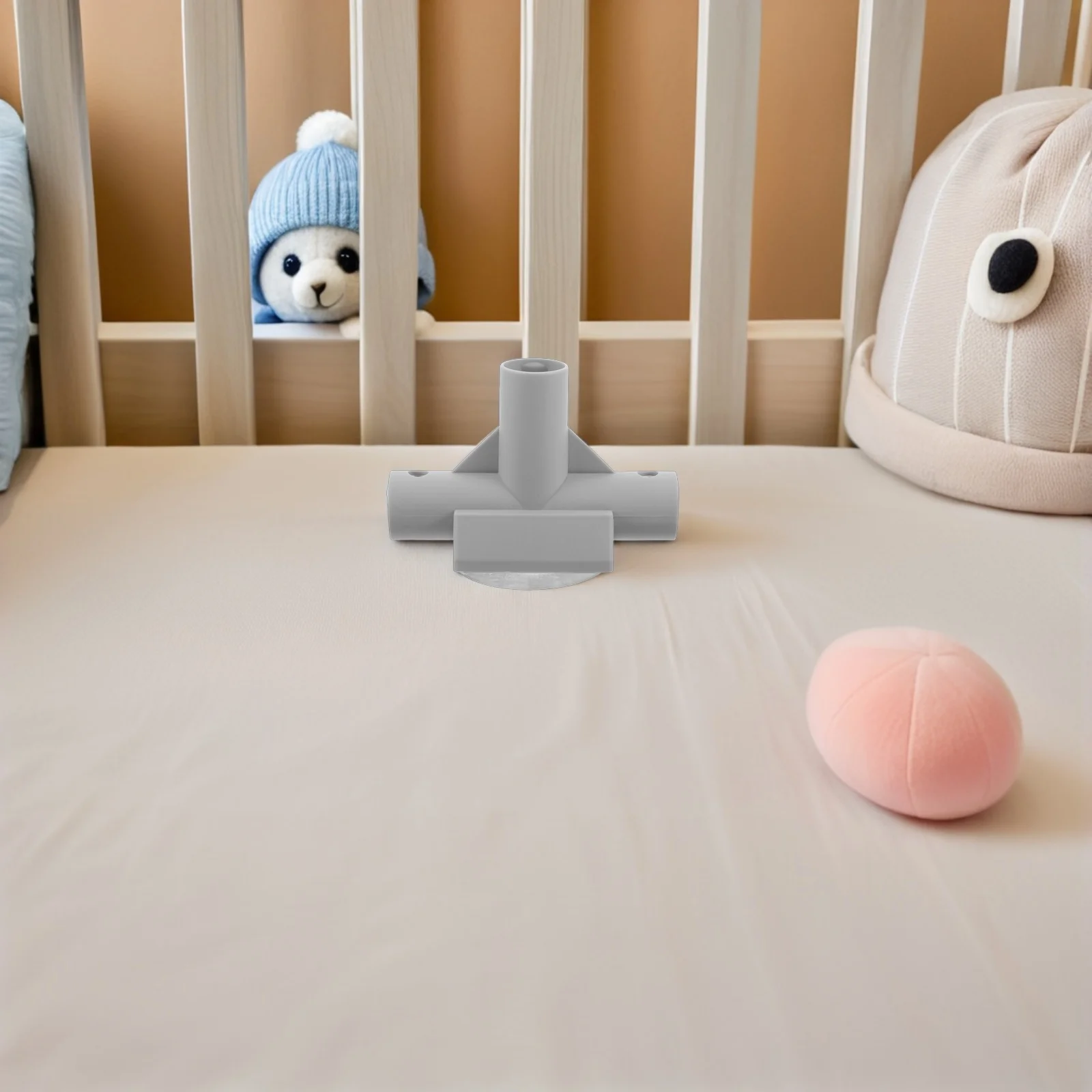 1 個の T コネクタ ベビーサークル用 3 ウェイプラスチック交換用吸引ベース ベビーヤードフェンスアクセサリー - 幼児の安全