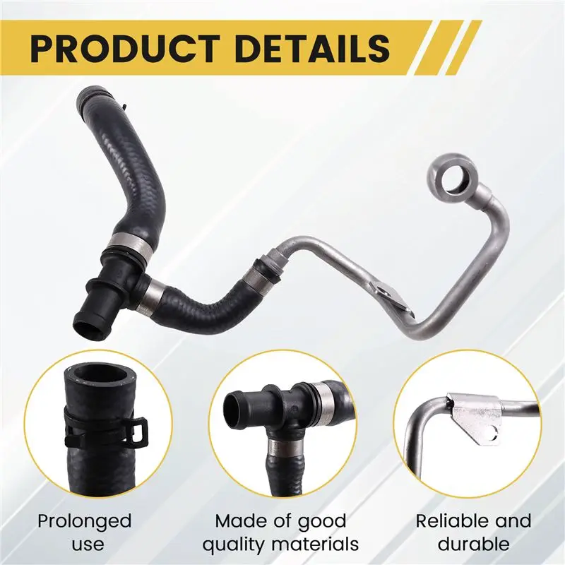 Turbo Coolant Return Hose Set Water Tank Return Coolant Hose Coolant Hose For Mini Cooper-A28K