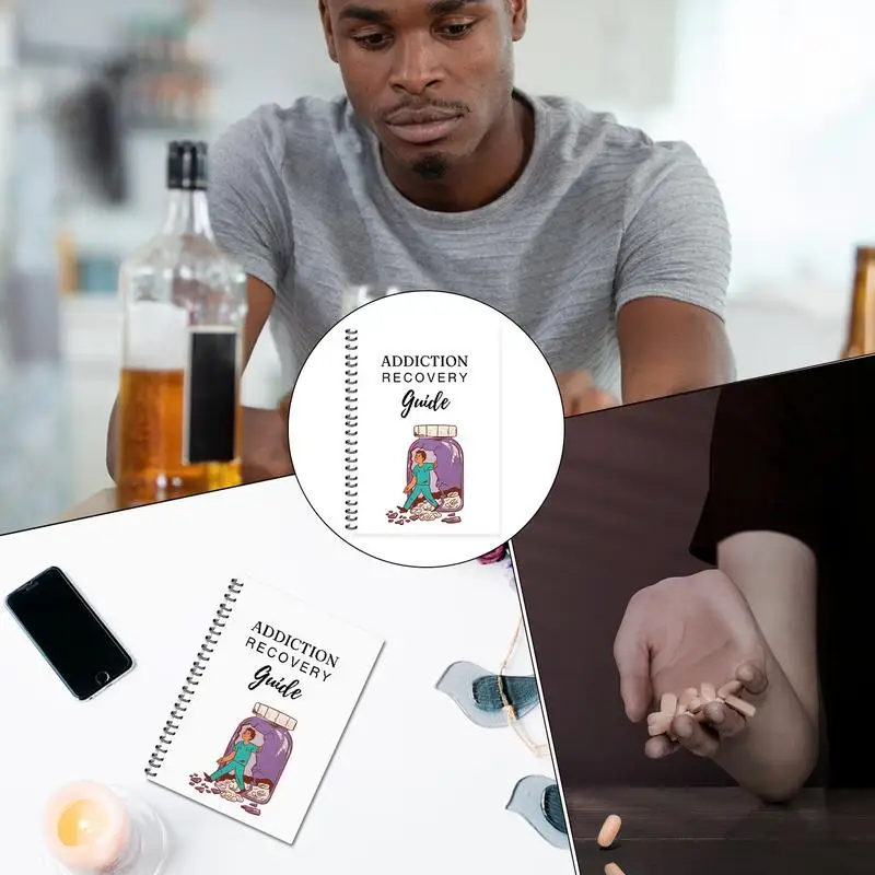 Рабочая тетрадь для восстановления приложений. Мотивационный планировщик. Трекер здоровья. 30-страничный ежедневный управляемый блокнот для предотвращения облегчения.