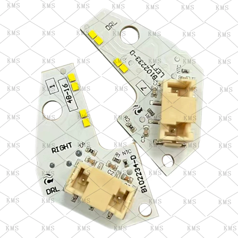 Lemon yellow DRL light panel for 2017-2020 SEAT Leon Cupra LED headlight daytime running light upgrade 5F0941475A 5F0941476A