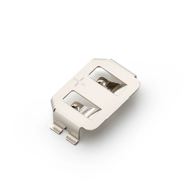 High Quality CR1225 Battery Holder SMT SMD CR1220, CR1216 Battery Clip CCR-1204-NI