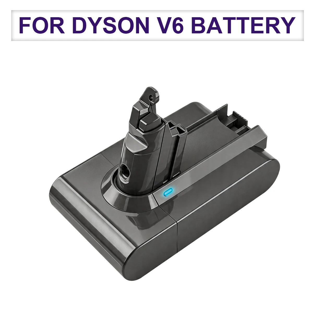 

6800mAh/12800mAh Battery For Dyson V6 V7 V8 V10, Ultra High Capacity 3X Runtime Replacement For Dyson Cordless Vacuum Cleaner