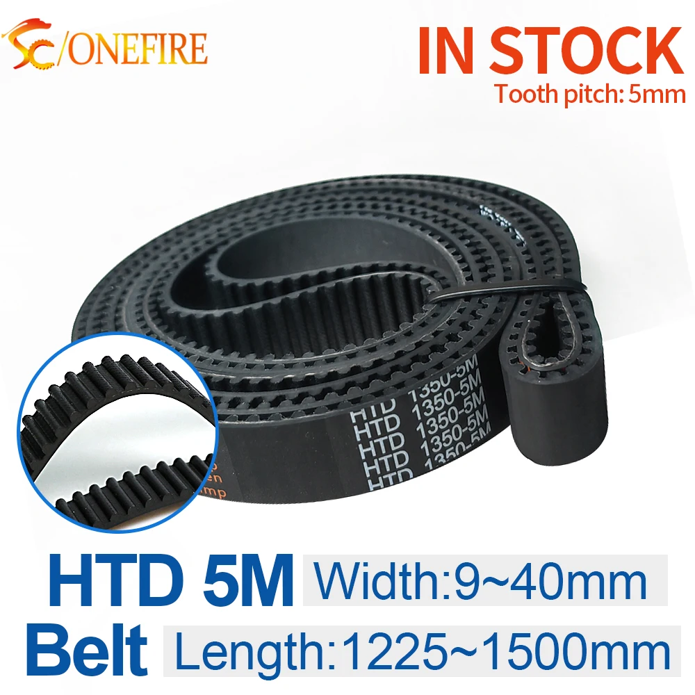 2-個-htd-5-メートルタイミングベルト-l-1225-1235-1250-1270-1275-1300-1350-1400-1490-1500-ミリメートルベルト幅-9-〜-40-ミリメートル-htd5m-同期ベルト